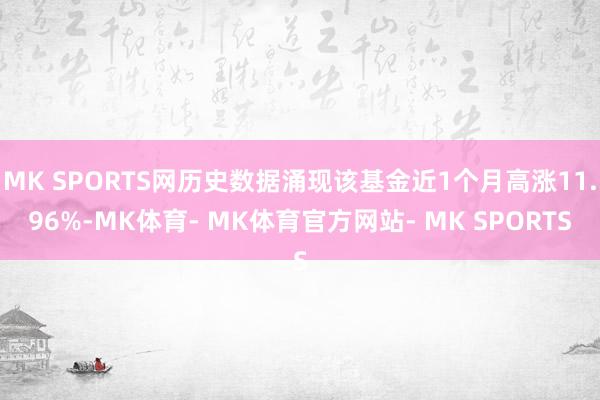 MK SPORTS网历史数据涌现该基金近1个月高涨11.96%-MK体育- MK体育官方网站- MK SPORTS